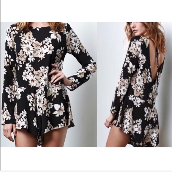 Honey Punch Pants - 🚫SOLD {Honey Punch} Floral Romper